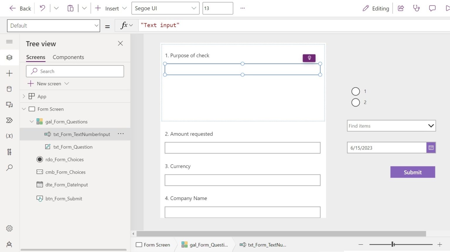 Power Apps Dynamic Forms Generate Forms From Question List