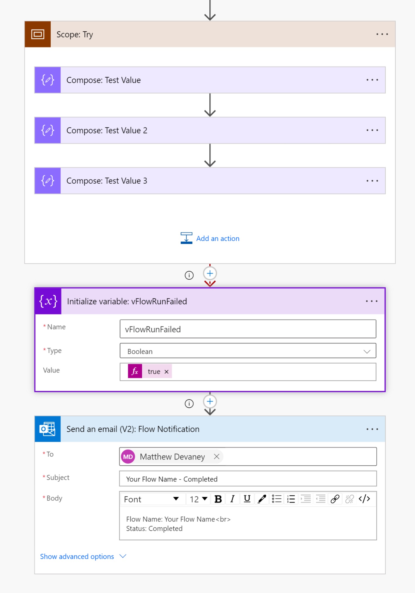 Power Automate Standards ErrorHandling