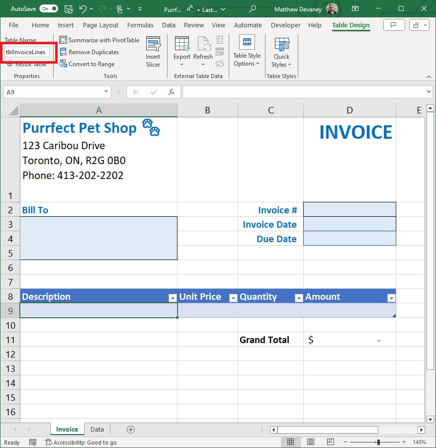 FillIn An Excel Template With Power Automate