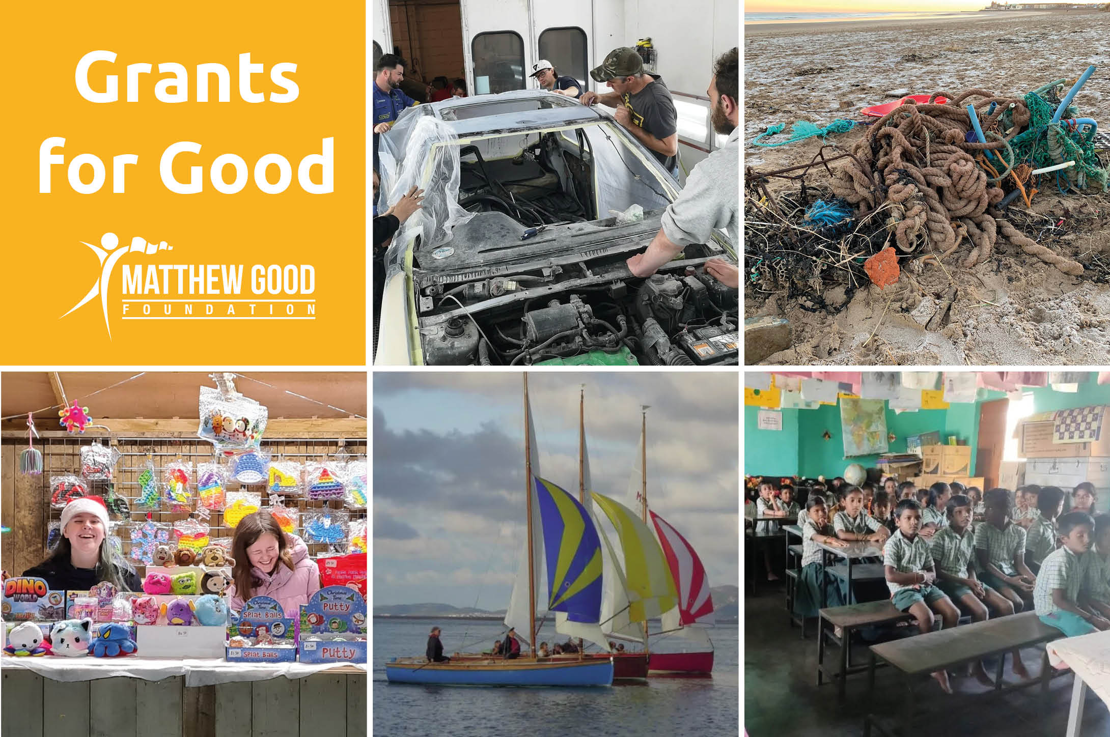 £10,000 awarded to small charities in final round of Grants for Good in