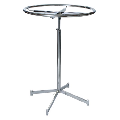 ROUND CLOTHING RACK CHROME 36"W X 48" 68"H *SPECIAL ORDER* Matthews