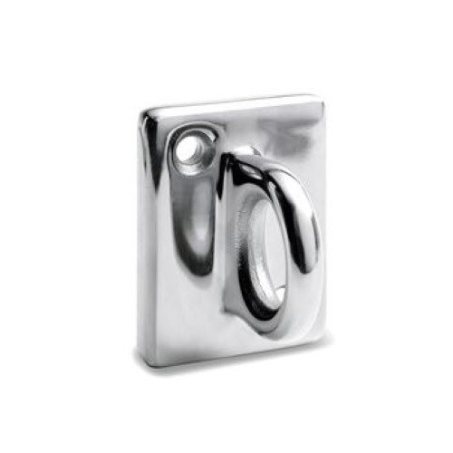 WALL PLATE FOR TRADITIONAL ROPES POLISHED STAINLESS STEEL Matthews