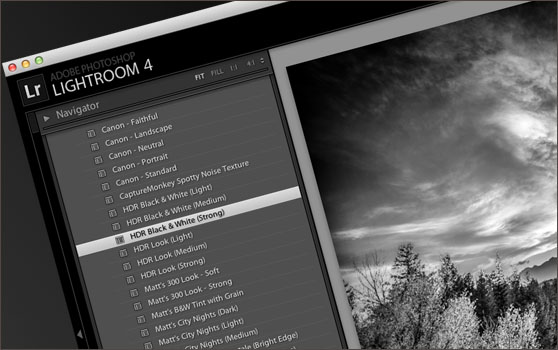 Free Lightroom Presets Black & White HDR Presets for Landscapes