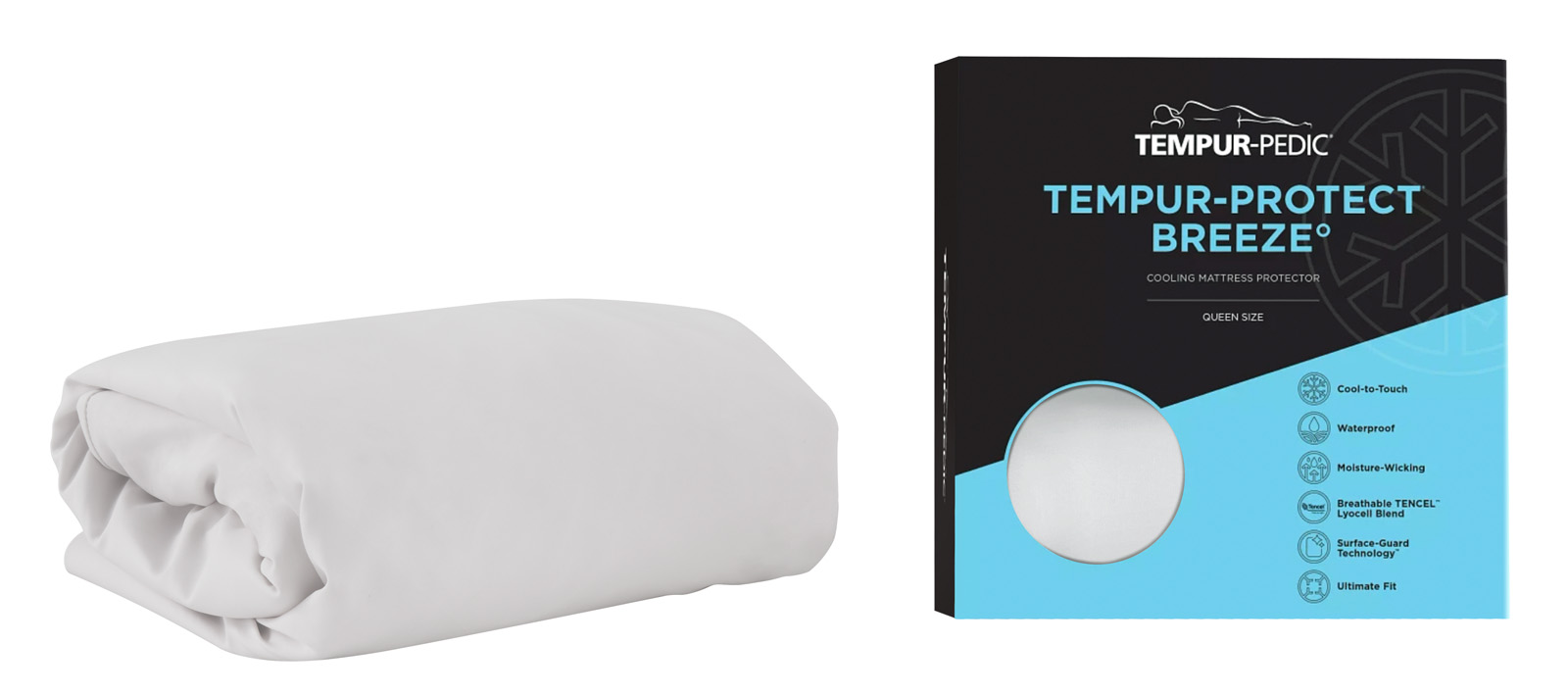 Queen TEMPURProtect Breeze Mattress Protector Mattress Mack's