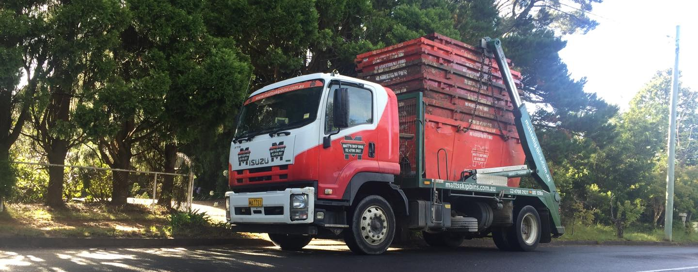 Skip bin services in the Camden/Macarthur region Matt's Skip Bins