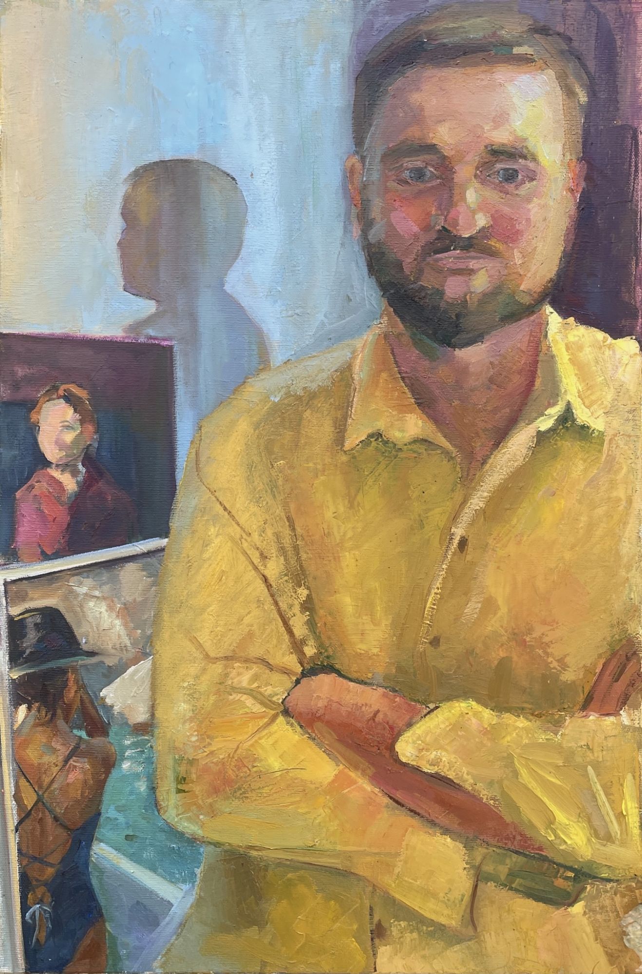 "Man in yellow" — MATVIENKO.GALLERY