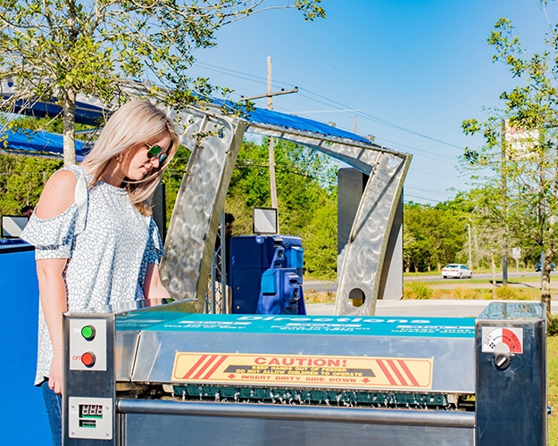 The Mat Wizard Automatic Mat Cleaner For Car Washes