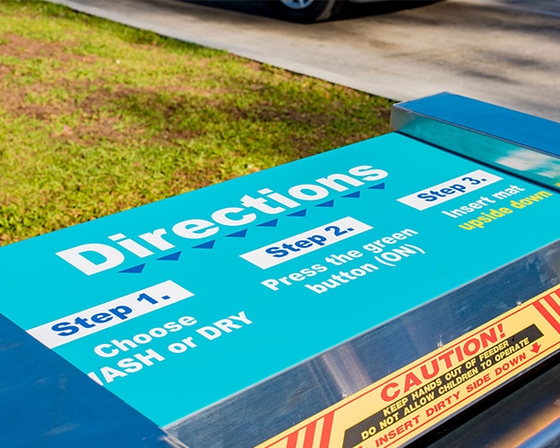 The Mat Wizard Automatic Mat Cleaner For Car Washes