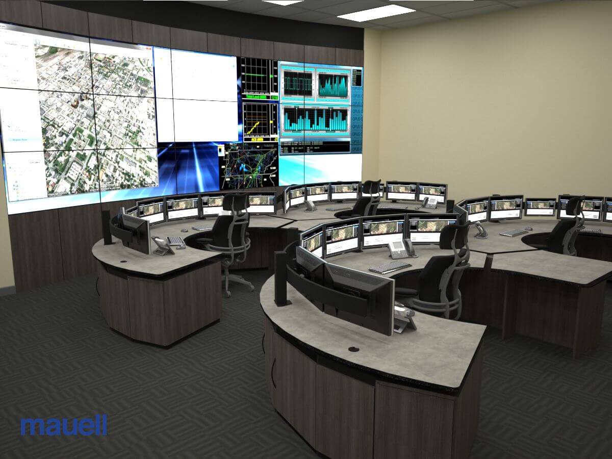 Creating Ergonomic Security Control Rooms Mauell