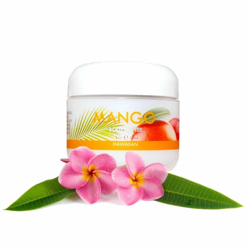 Mango Body Butter with Aloe, Macadamia Nut & Coconut Oil 2 oz Maui