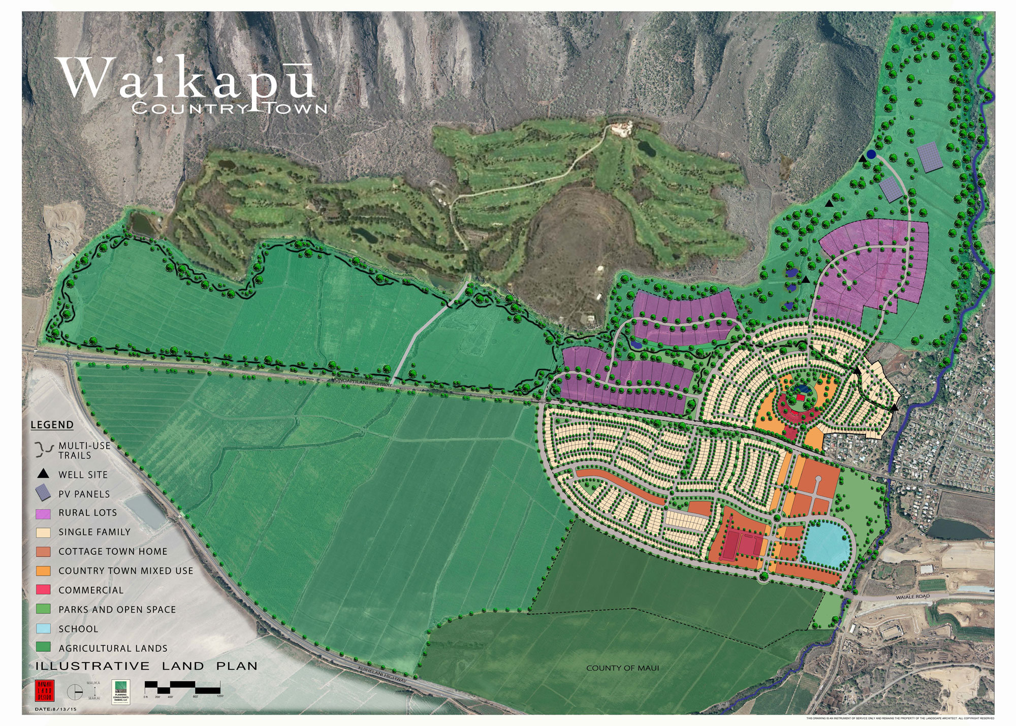 Waikapu Country Town Central Maui's Expansion Plan Maui Real Estate