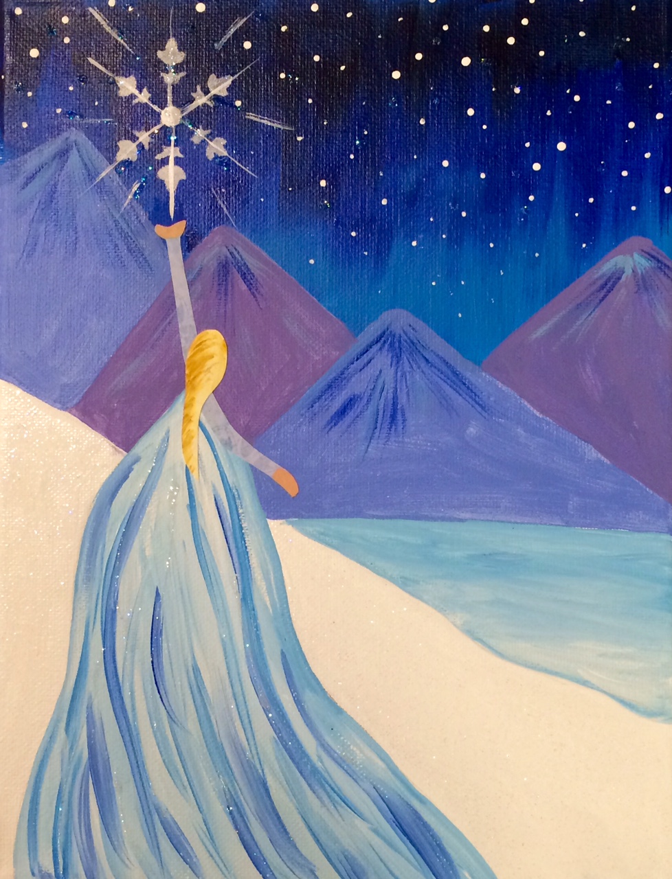 How to Paint Frozen Maureen Marks Art