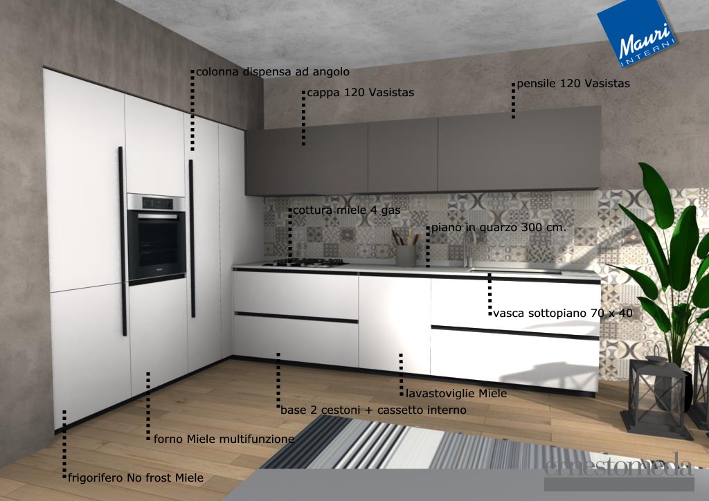 Quanto costa una Cucina Ernestomeda? arredamento cucine moderne