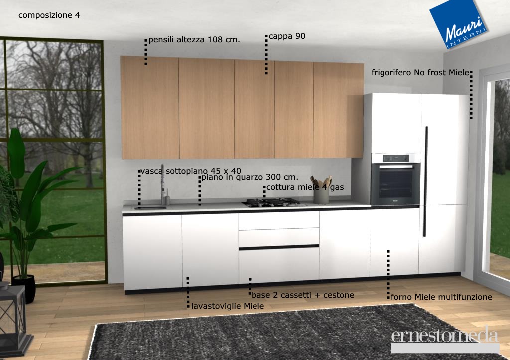 Quanto costa una Cucina Ernestomeda? arredamento cucine moderne