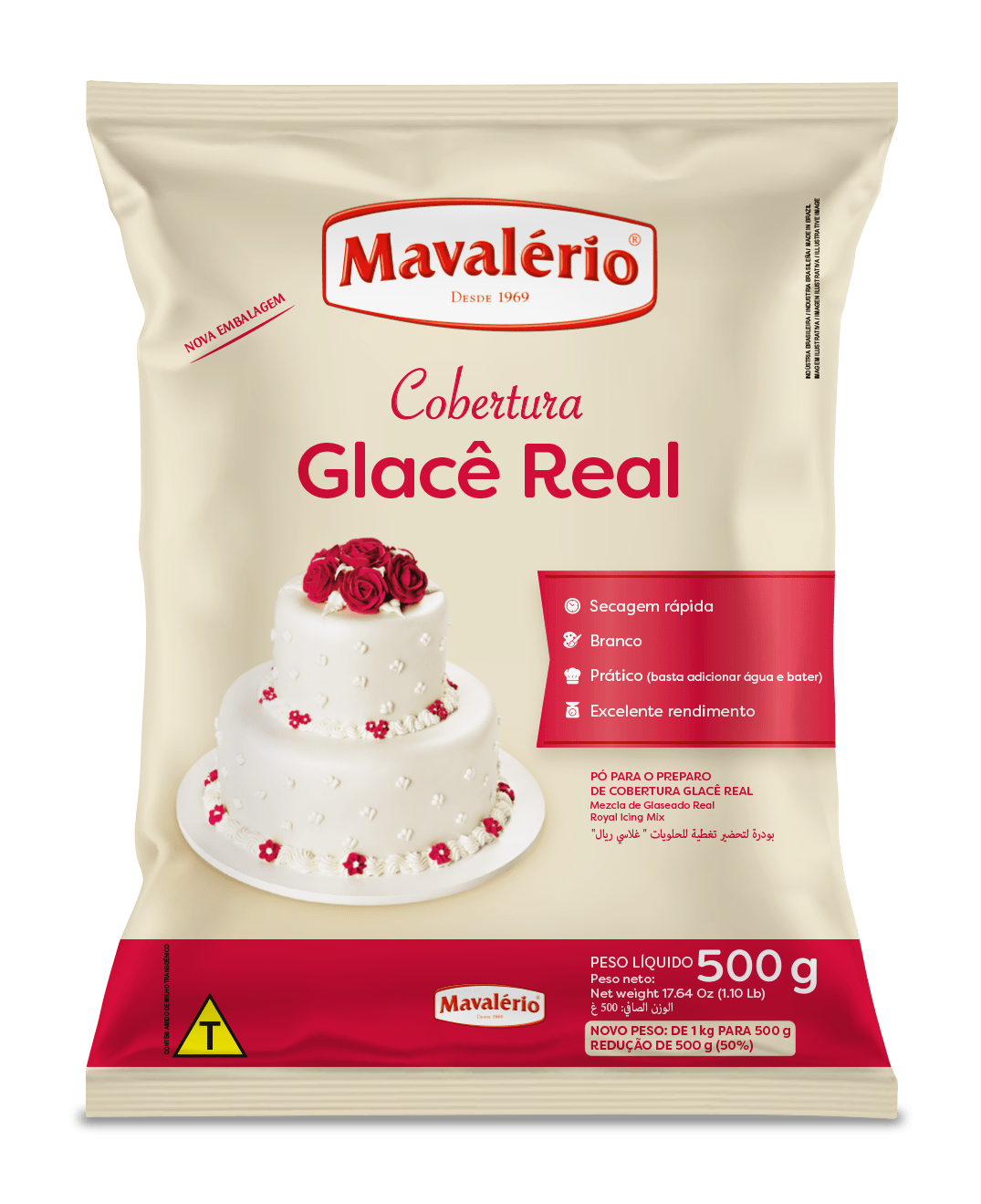 Mavalério Presente nos doces momentos » » PÓ PARA PREPARO DE GLACÊ