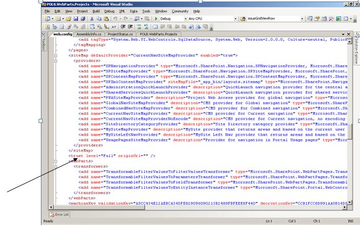 MOSS21 / Things to remember for webpart development. Maven Infosoft