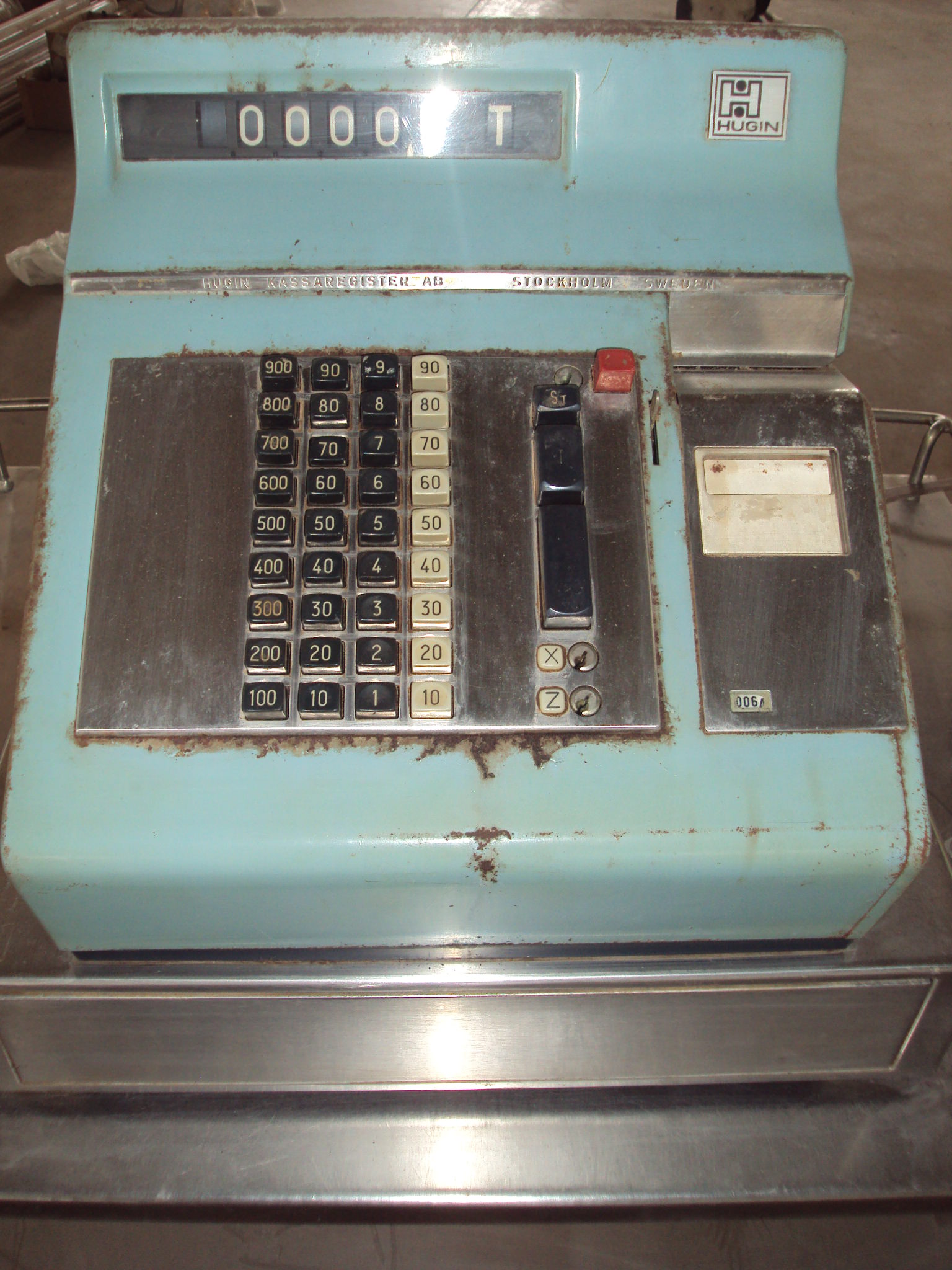 CASH REGISTER OLD ALEXANDROS MAVROMATIS & SIA EE. Trade Parts of Old