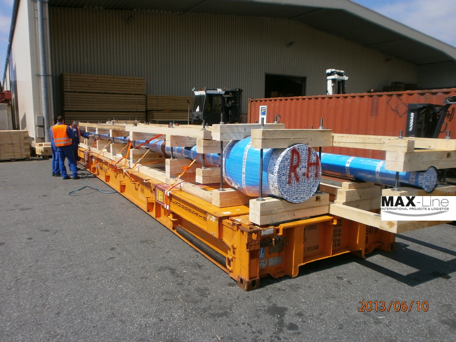 Referenzen MAXLine International Projects and Logistics GmbH