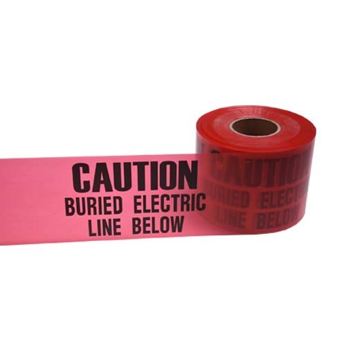 nondetectable underground warning tape