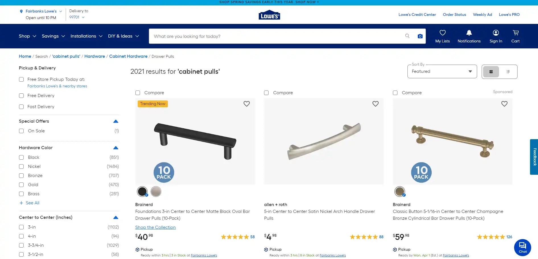 Top 10 Sites Where to Buy Drawer Pulls Online Maxave