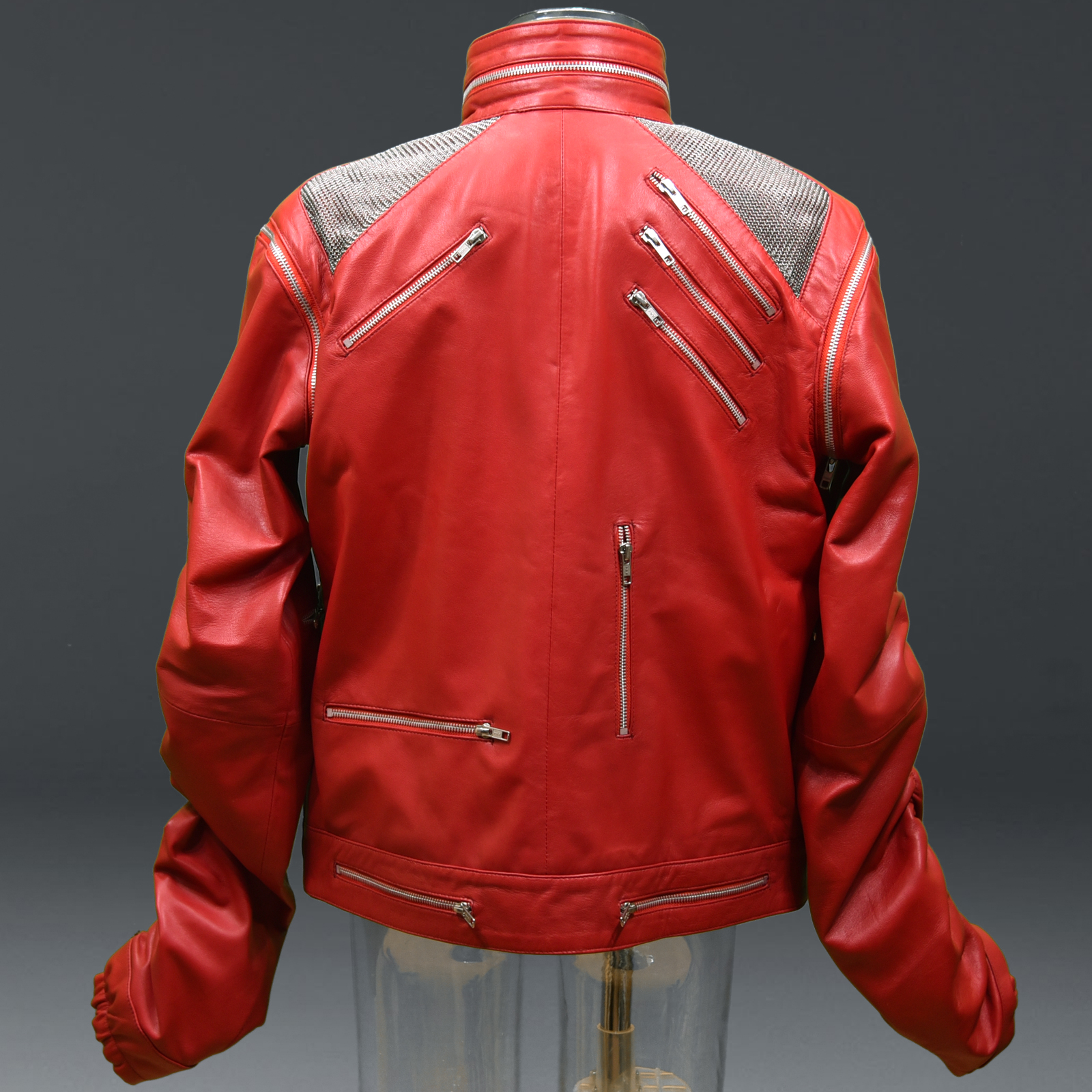 Michael Jackson BEAT IT Leather Jacket MAX CADY