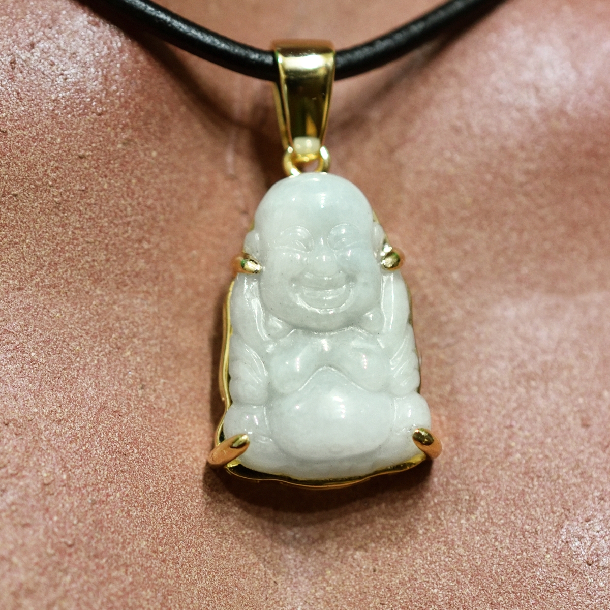 Rambo Jade Buddha Pendant
