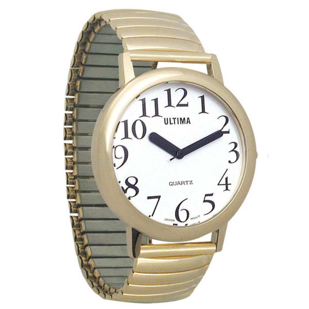 Ultima Low Vision Watch White DialUnisex