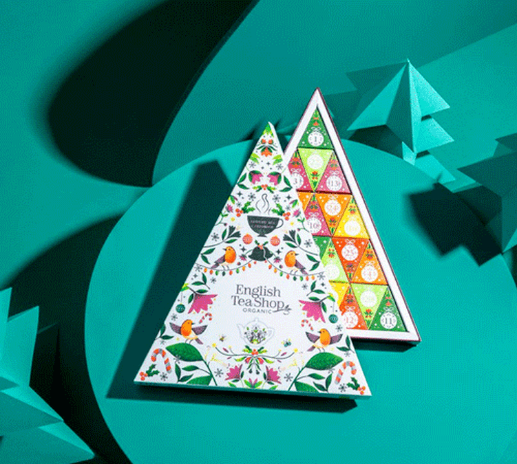Calendrier de l'Avent Thé Bio Triangle Edition English Tea Shop