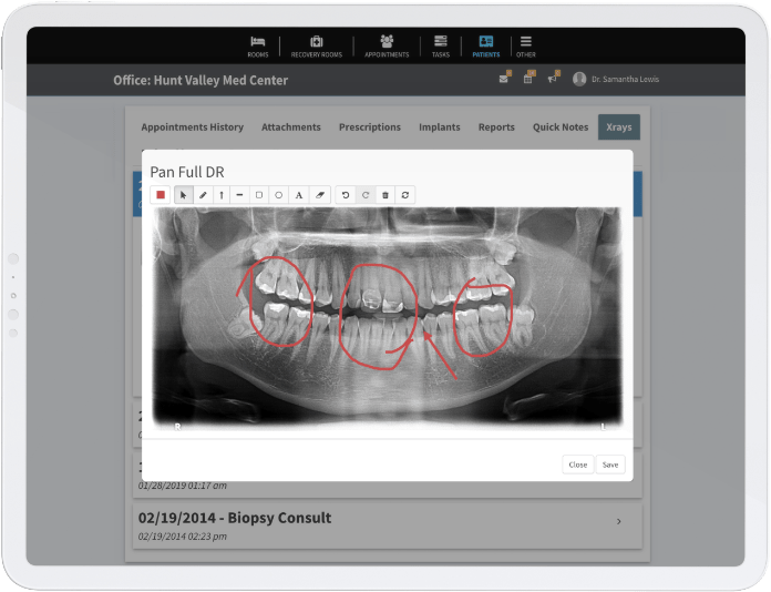 Clinicians Oral Surgery Practice Management Software