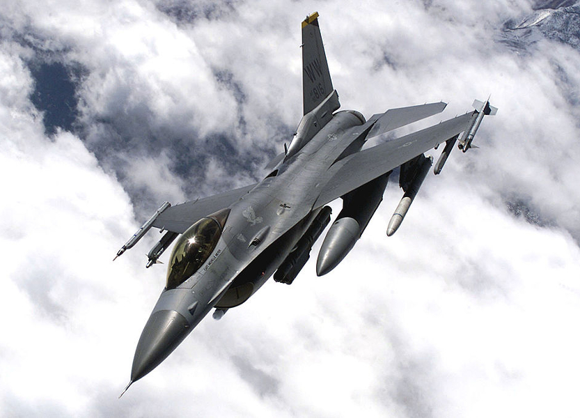 Watch Pentagon Footage of An F-16 Releasing A Swarm Of Micro-Drones In