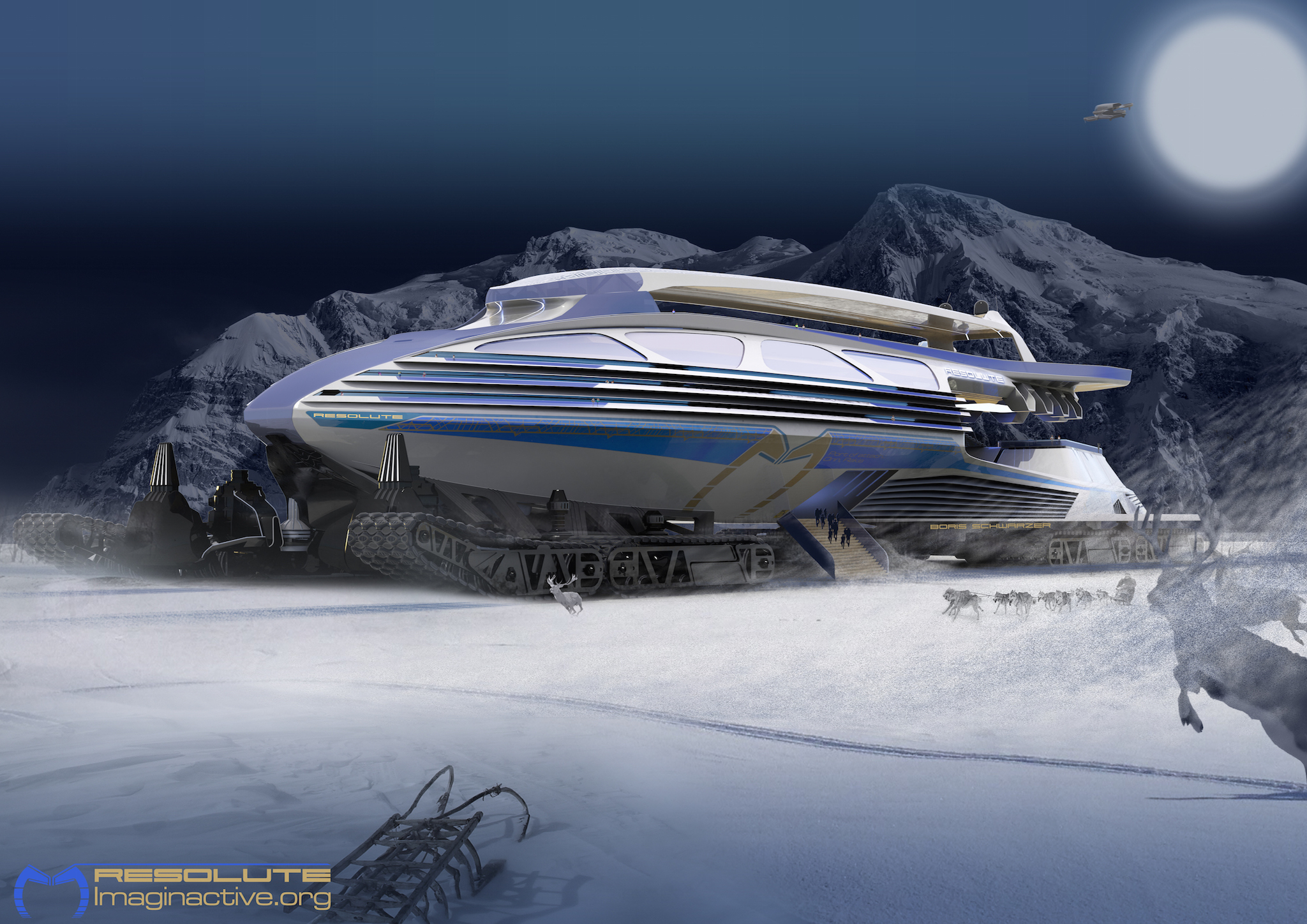 This Incredible IceCrawling Cruise Ship Concept Will Give You Chills