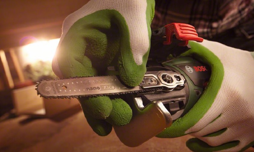 This Cordless Bosch Mini Chainsaw Is a Pocket-Sized Powerhouse - Maxim