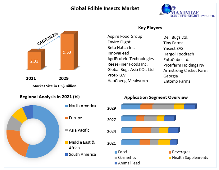 Edible Insects Market Growth, Trends and Forecast 2029