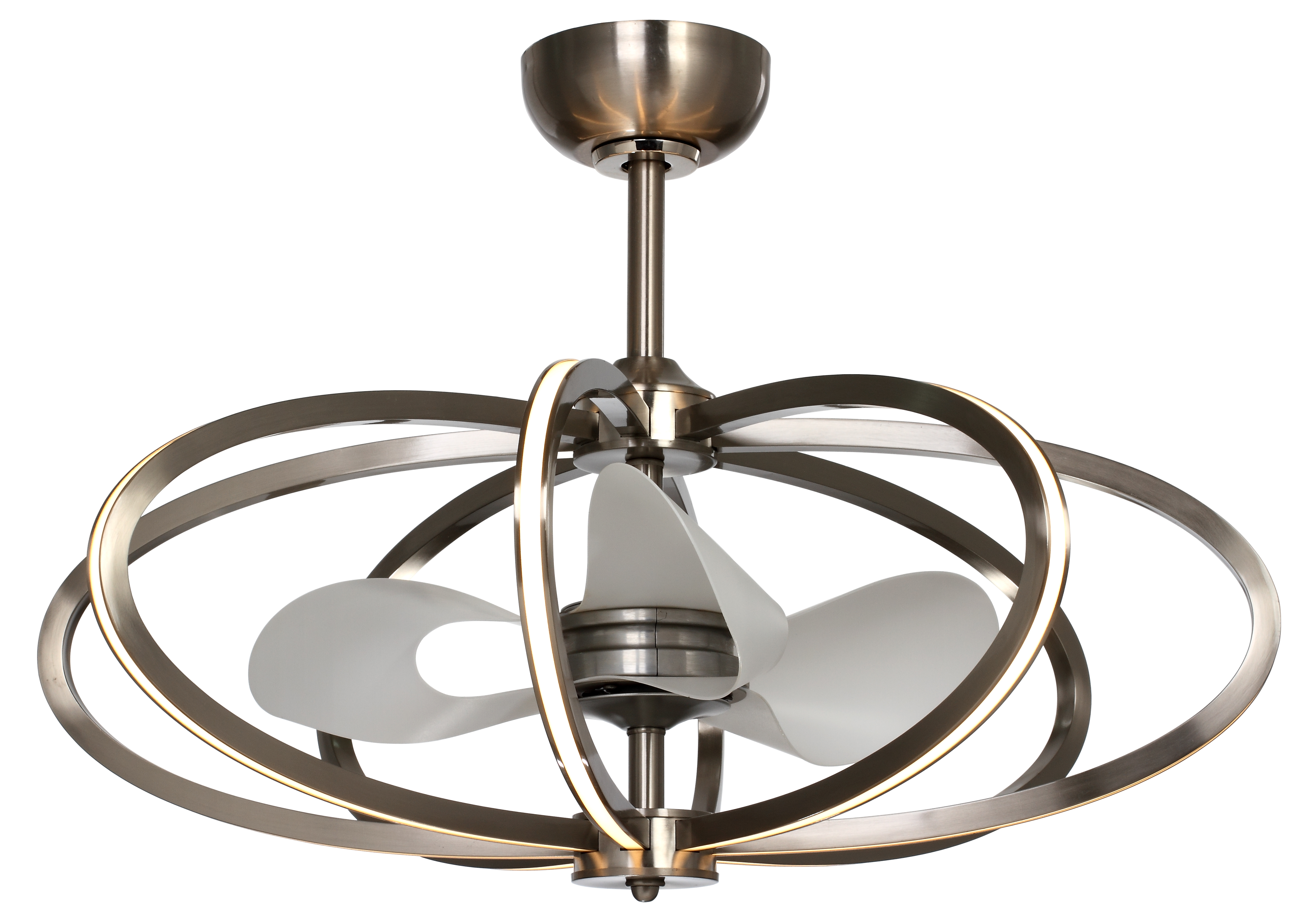Solstice LED 8Light Fan Indoor Ceiling Fan Maxim Lighting