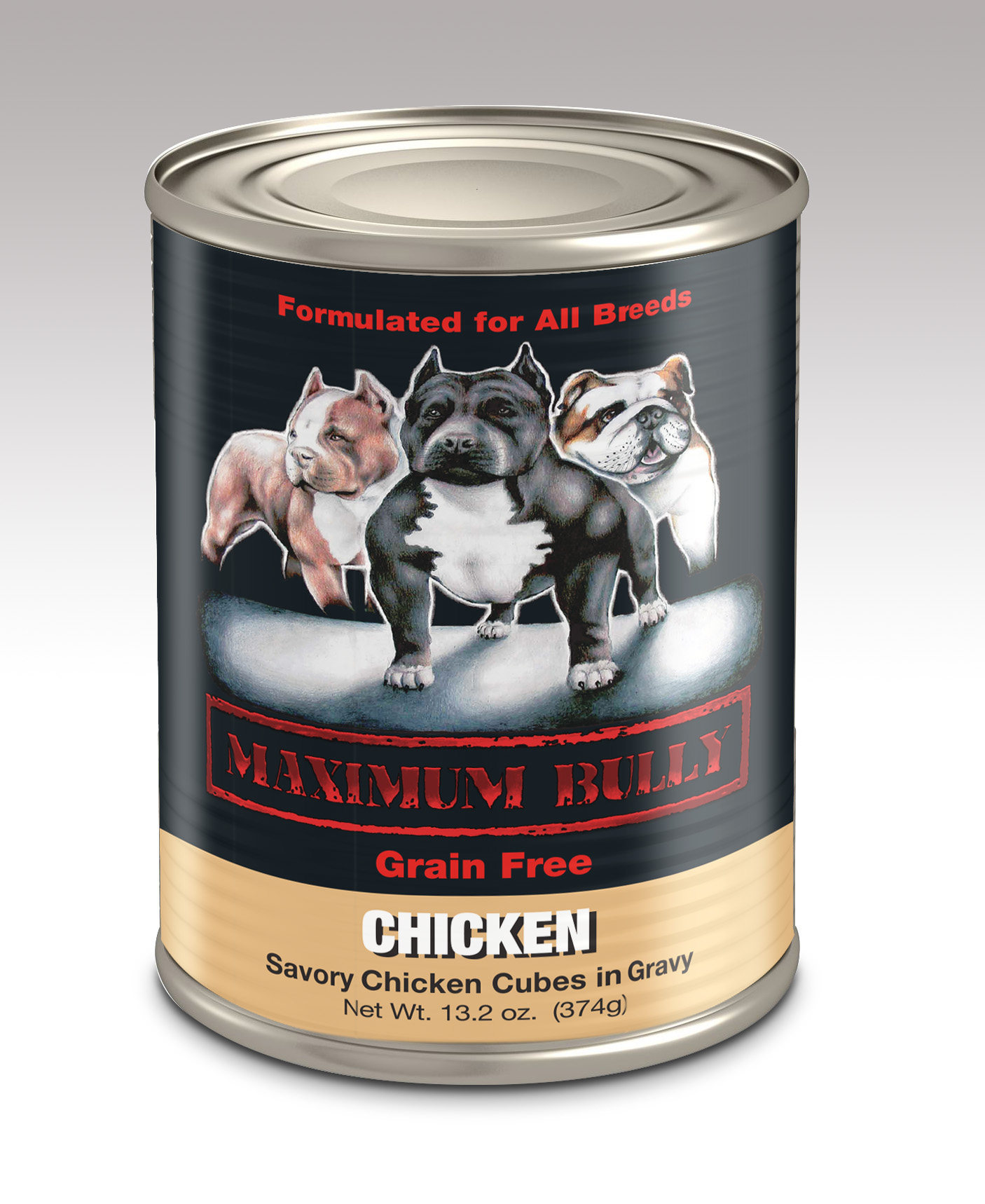Maximum Bully Canned Dog Food Made by Bully Owners for all Bully Breeds