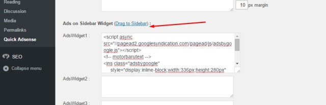 Adsense siderbar