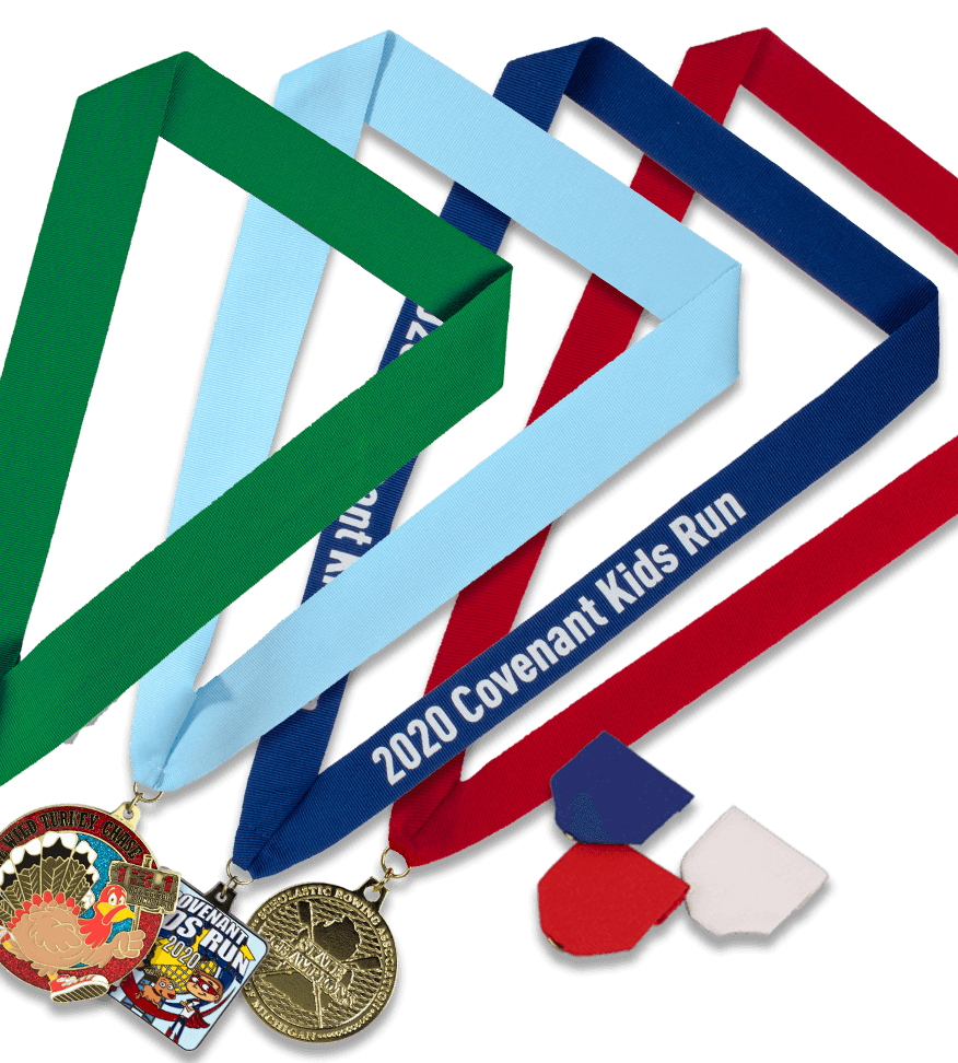 Neck Ribbons and Ribbon Drapes Maxwell Medals & Awards