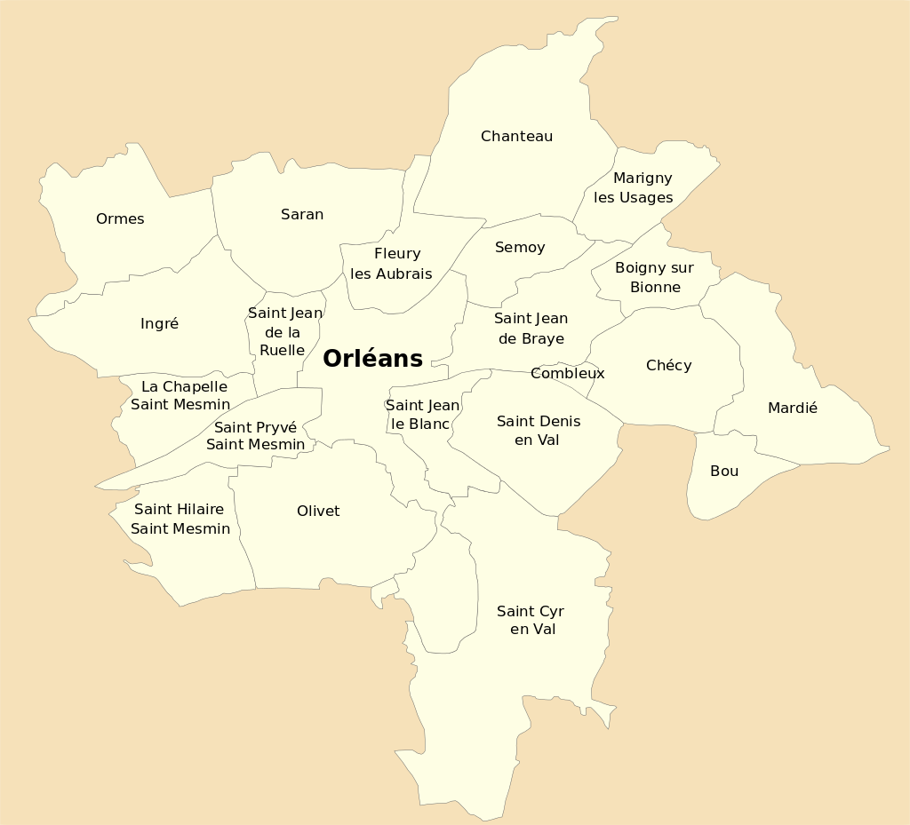 La Carte Agglo Orleans Et Ses Points Forts aggloorleans Maxousoft