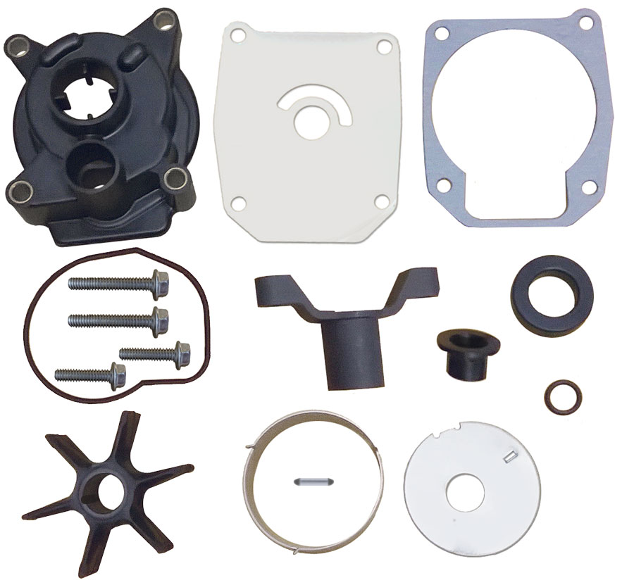 EVINRUDE & JOHNSON WATER PUMP KITS AND IMPELLERS 55 HP AND LARGER 2STROKE OR ETEC (ALL