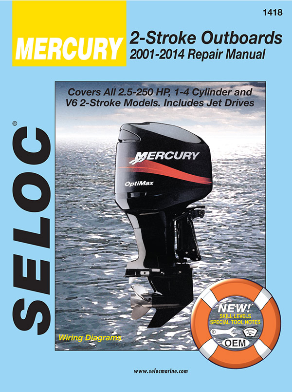1989, 1990 & 1991 Mercury Outboard Service Manual 6, 8, 9.9, 10.