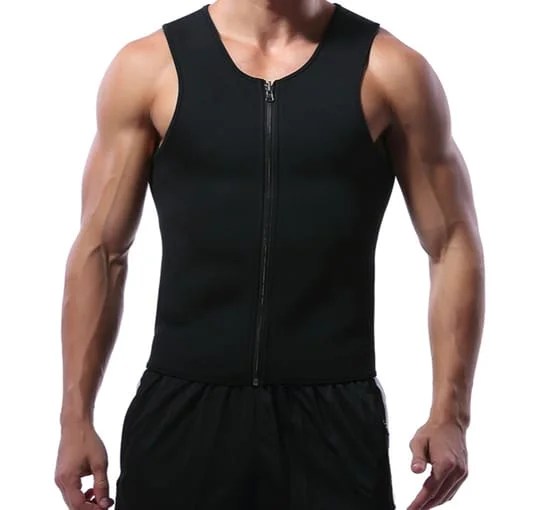 Men Sweat Sauna Neoprene Training Vest Max Shapewear