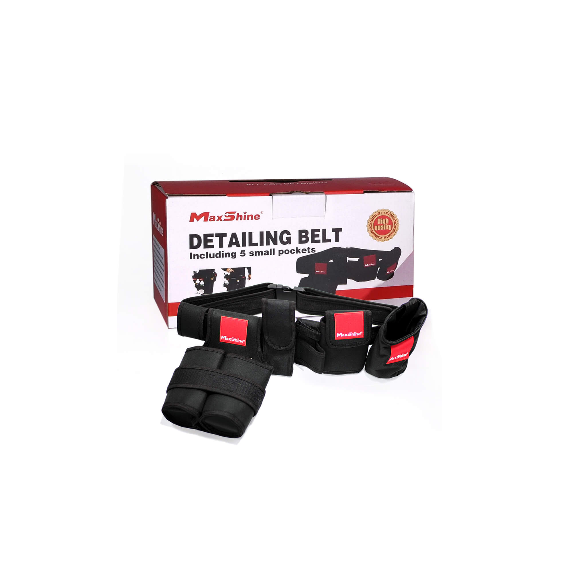 Detailing Tool Belt Maxshine Car CarePolishers, Towels, Brushes