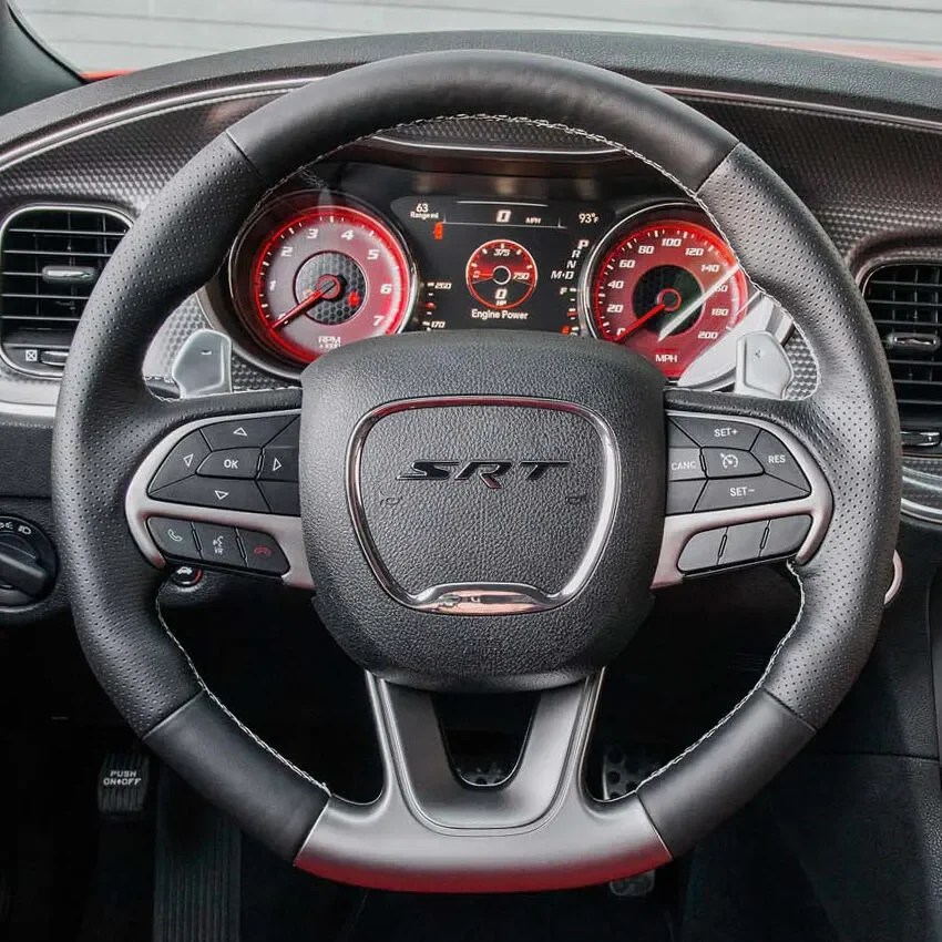 Steering Wheel Cover Kits for Dodge Challenger Charger Durango SRT 201