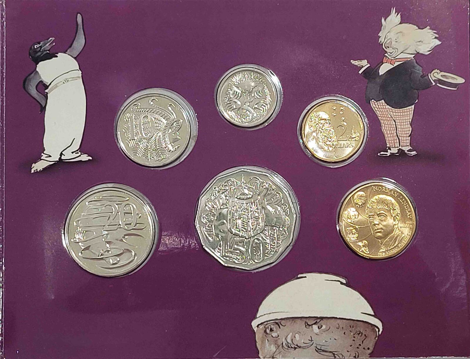 Australia 2008 The Magic Pudding 6Coin Baby UNC Year Set W/ Norman