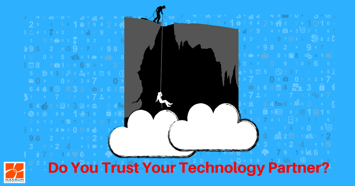 Do you trust your technology partner? Maxsum Consulting