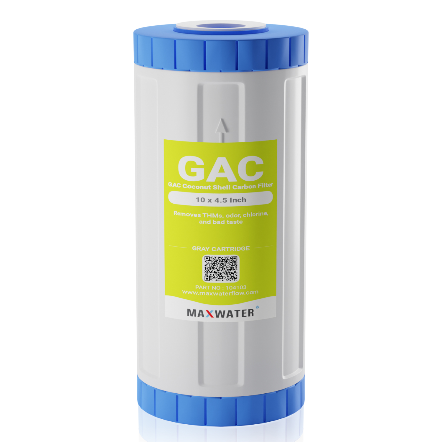 GAC T33 Coconut Shell Carbon Filter size 10"x4.5"