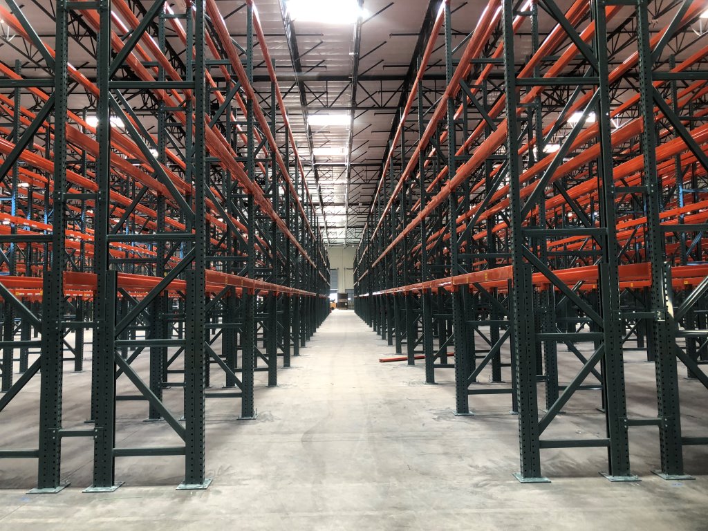 Teardrop Racks 2 Used Pallet Racks for SaleWarehouse Racks