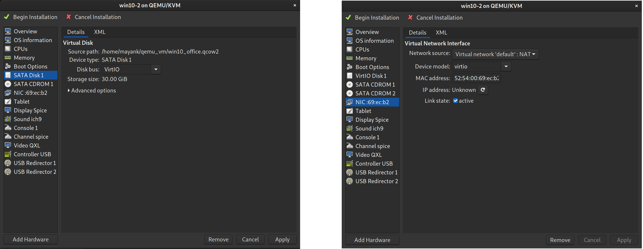 Mayank Suman's Blog Windows 10 guest on QEMU