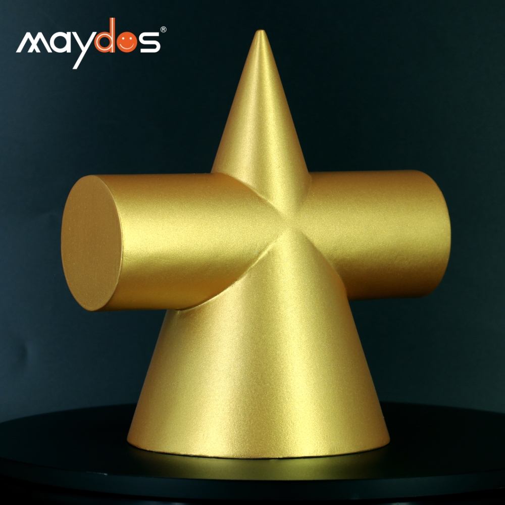 Waterbased gold paint acrylic metallic wall coating