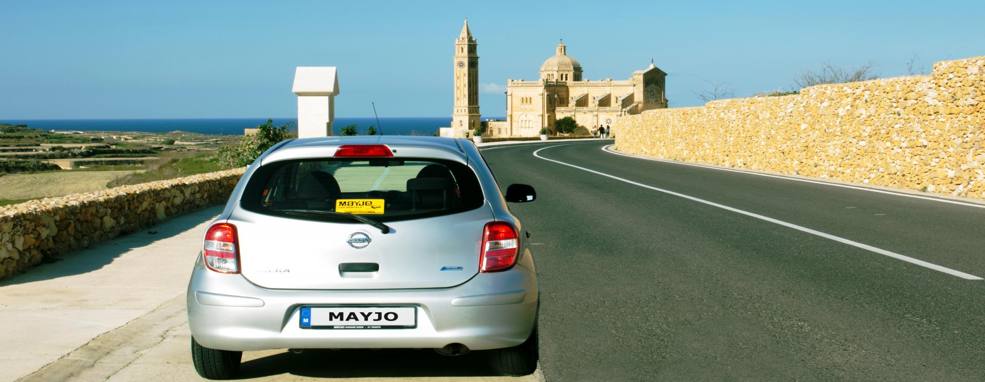 The local Car Hire & Airport Transfers Company in Gozo Mayjo Car Rental